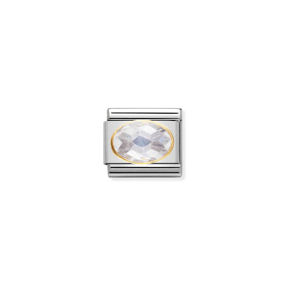 Nomination Classic Link White CZ