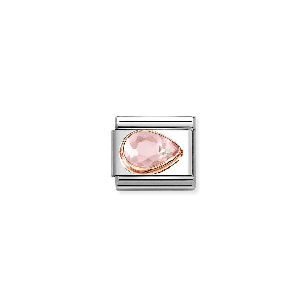 Nomination Classic Link Pink CZ Right Drop