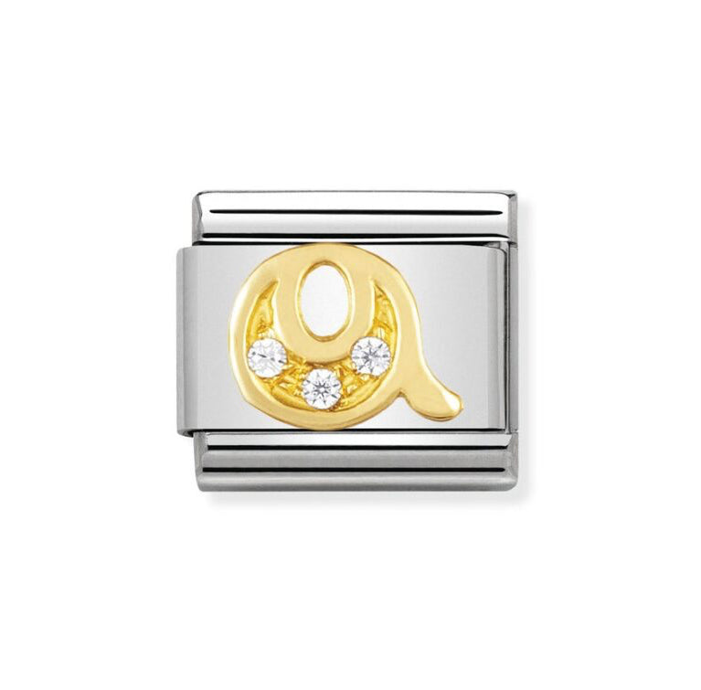 Nomination Classic Link CZ Letter Q