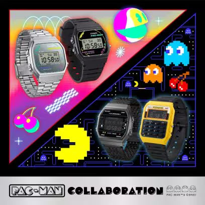 
                      
                        Casio Vintage PAC-MAN F-91WPC-1AER
                      
                    
