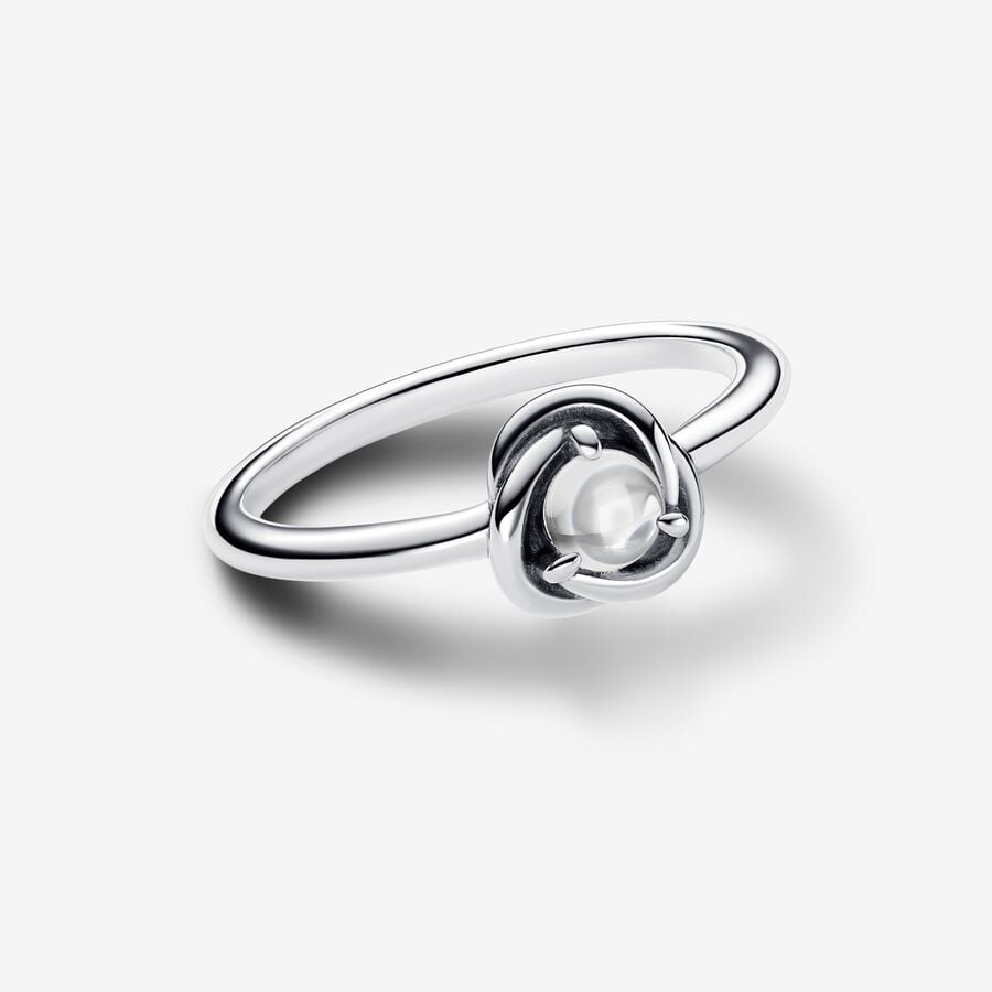 
                      
                        Pandora April Birthstone Eternity Circle Ring
                      
                    