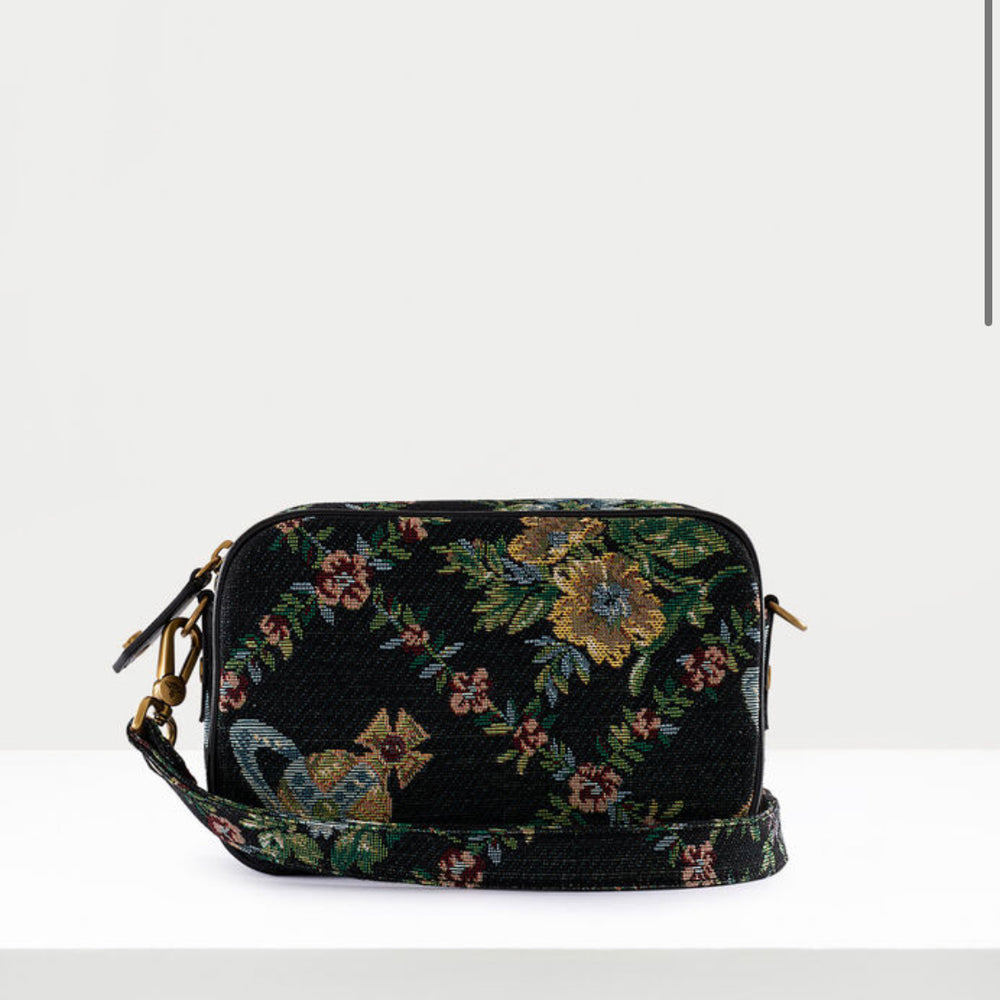 
                      
                        Vivienne Westwood Anna Trellis Tapestry Camera Bag
                      
                    