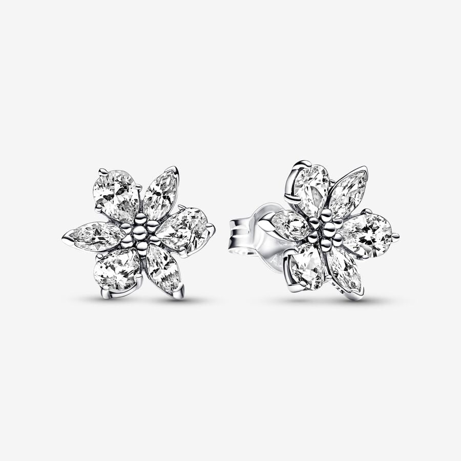 Pandora Sparkling Herbarium Cluster Stud Earrings