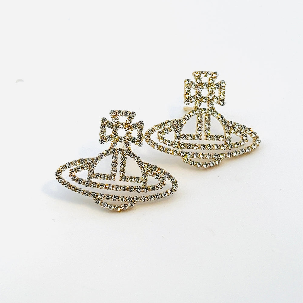 Vivienne Westwood Annalisa Gold Tone Earrings