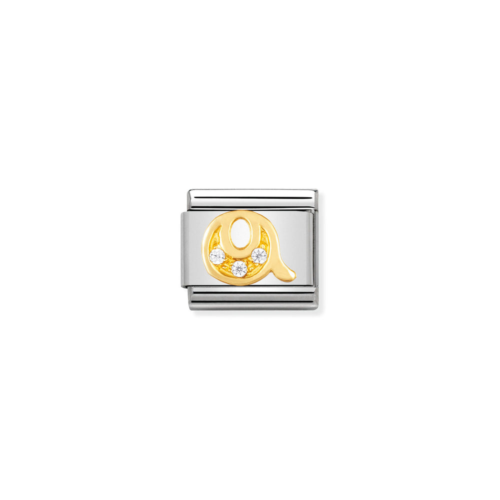 Nomination Classic Link CZ Letter Q