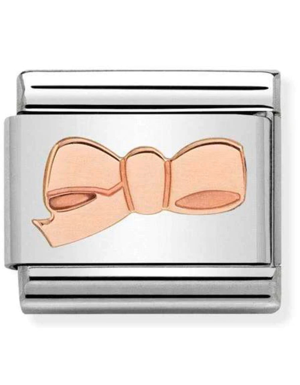 Nomination Italy Classic Rose Gold Bow Charm