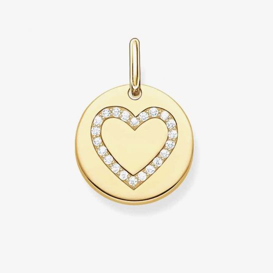 Thomas Sabo Love Bridge Gold Heart Pendant