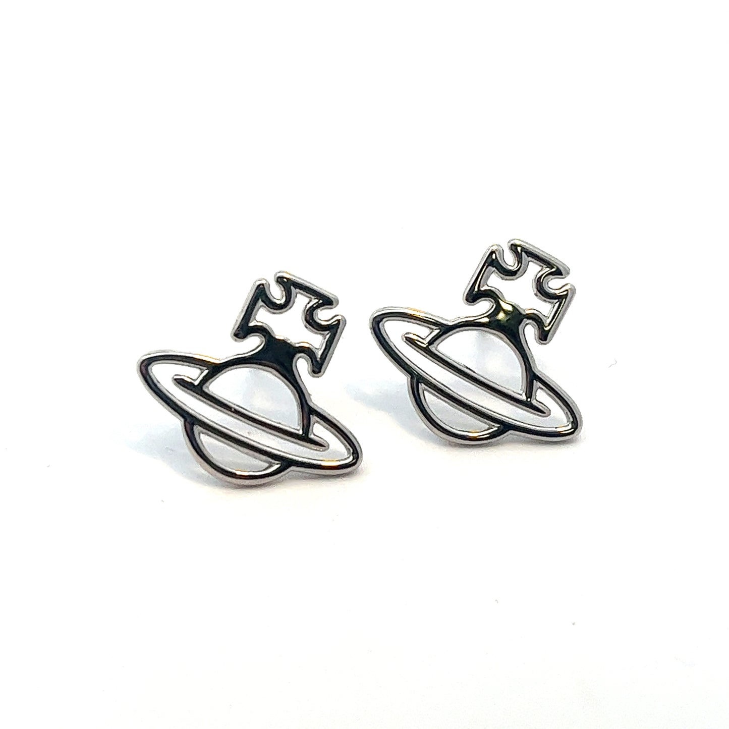 Vivienne Westwood Silver Tone Perla Earrings