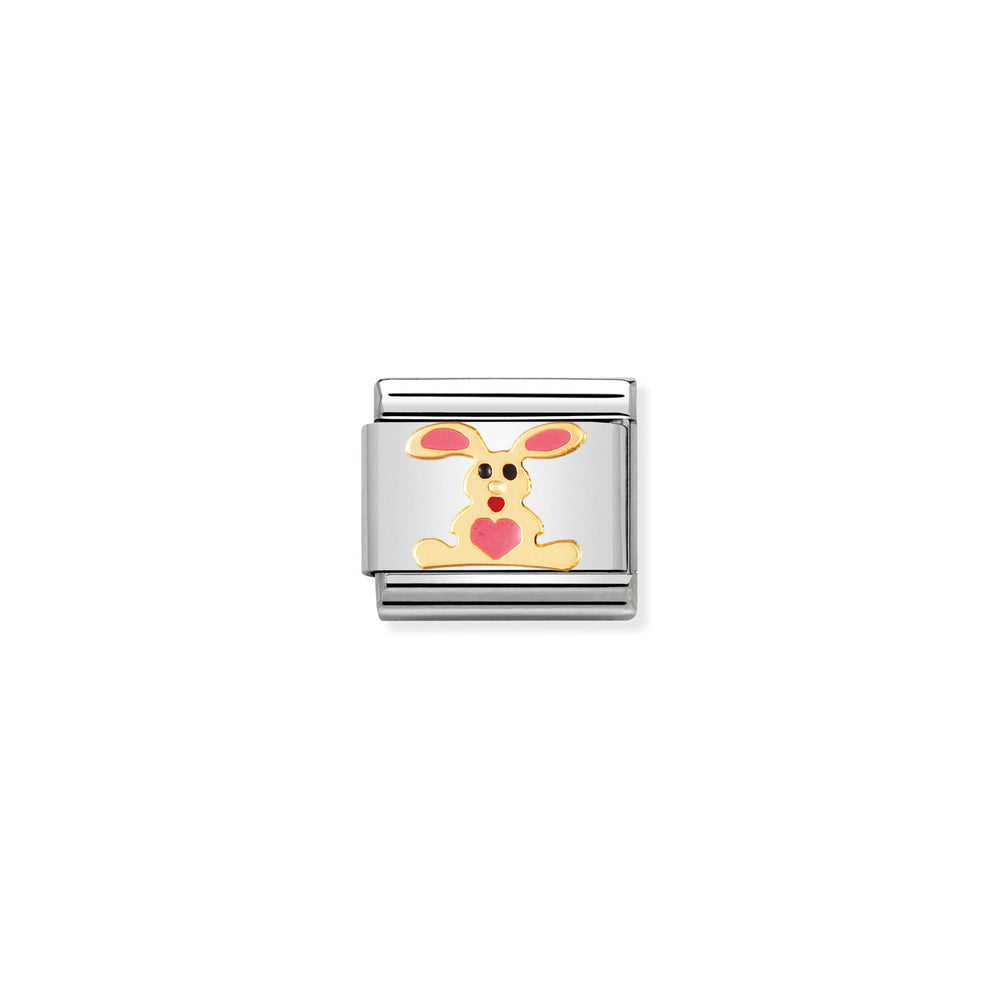 Nomination Classic Link Pink Rabbit