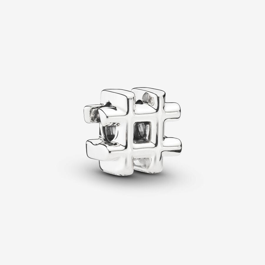 Pandora Hashtag Charm