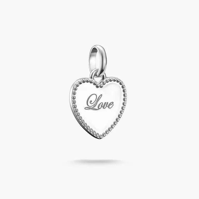 Thomas Sabo Charm Pendant Love Heart Connect Silver