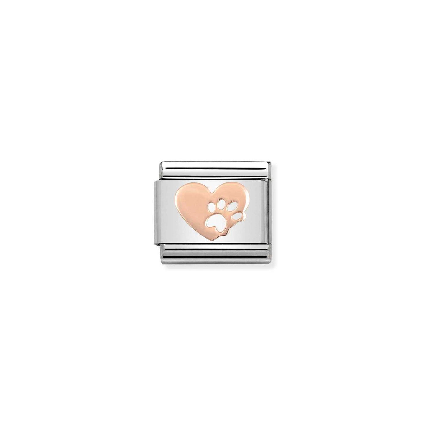 Nomination Classic Link Heart with Paw