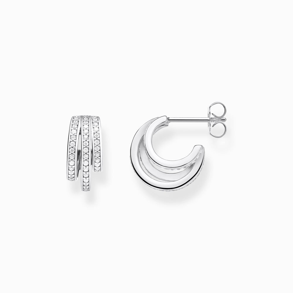 Thomas Sabo Hoop earrings silver rings