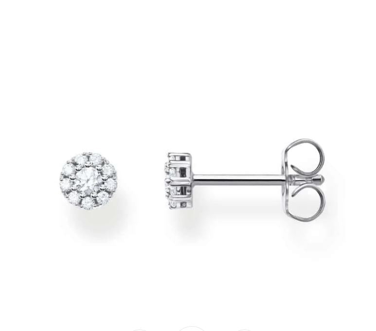 Thomas Sabo Silver CZ Earrings