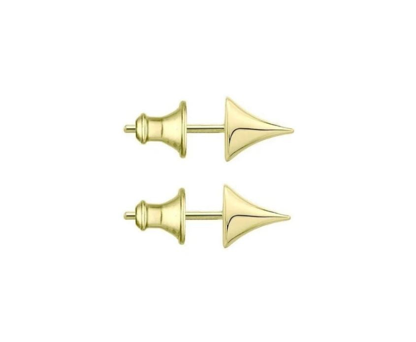 Shaun Leane Large Rose Thorn Earrings - Yellow Gold Vermeil