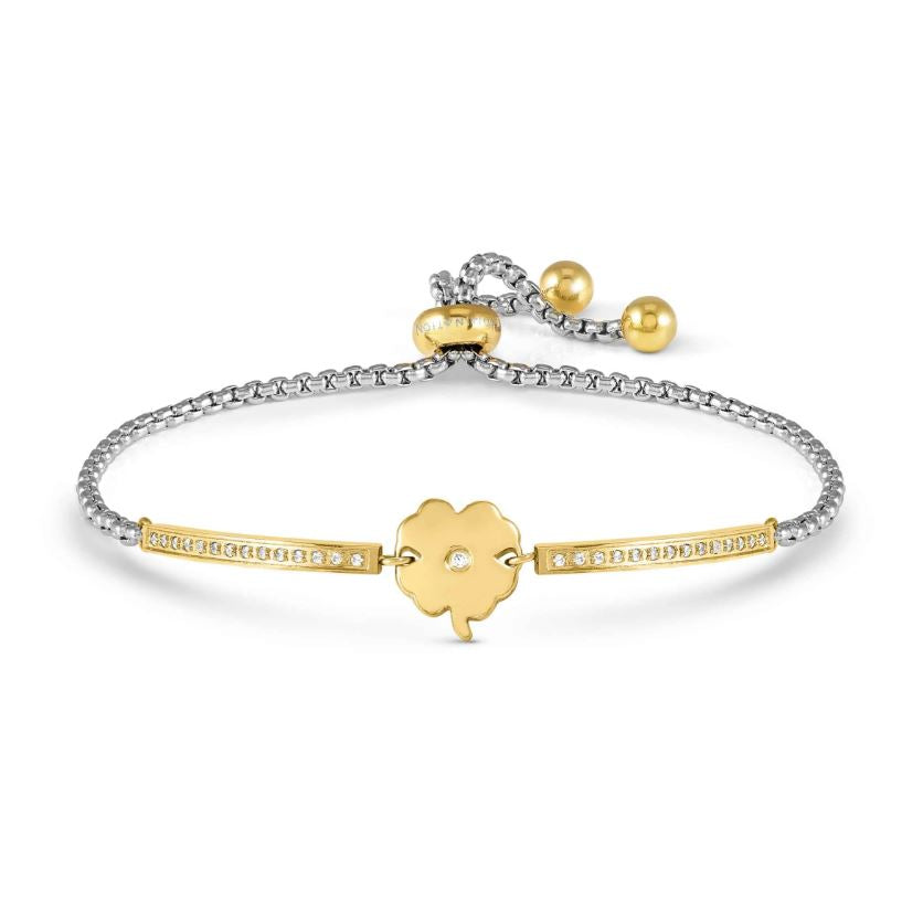 Nomination Milleluci Bracelet - Clover Yellow Gold