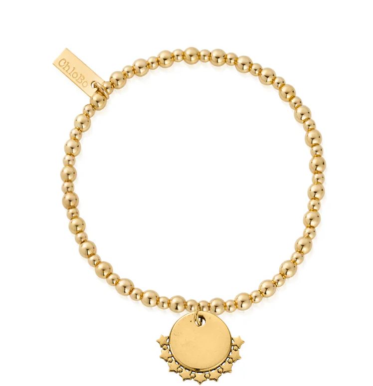 ChloBo Gold Personalised Didi Star Bracelet