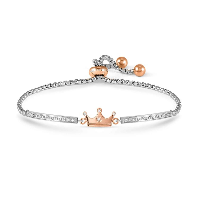 Nomination Milleluci Bracelet - Crown Rose Gold