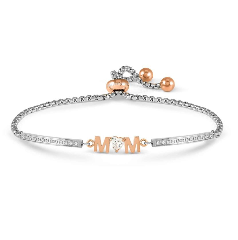 Nomination Milleluci Bracelet, MUM with Cubic Zirconia