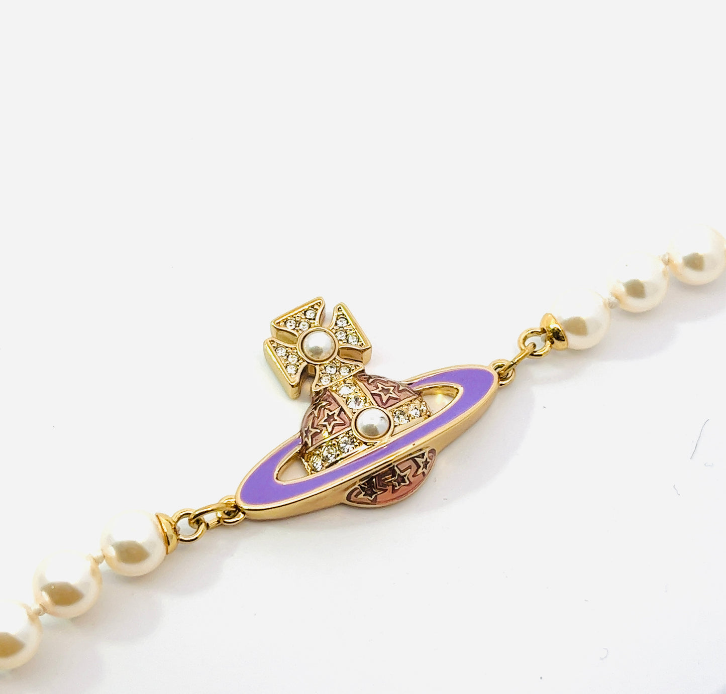 Vivienne Westwood Loelia Pearl & Gold-Tone Necklace