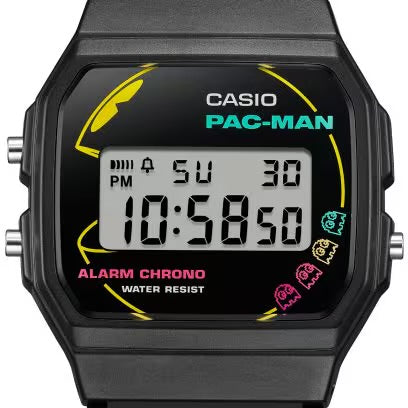 
                      
                        Casio Vintage PAC-MAN F-91WPC-1AER
                      
                    