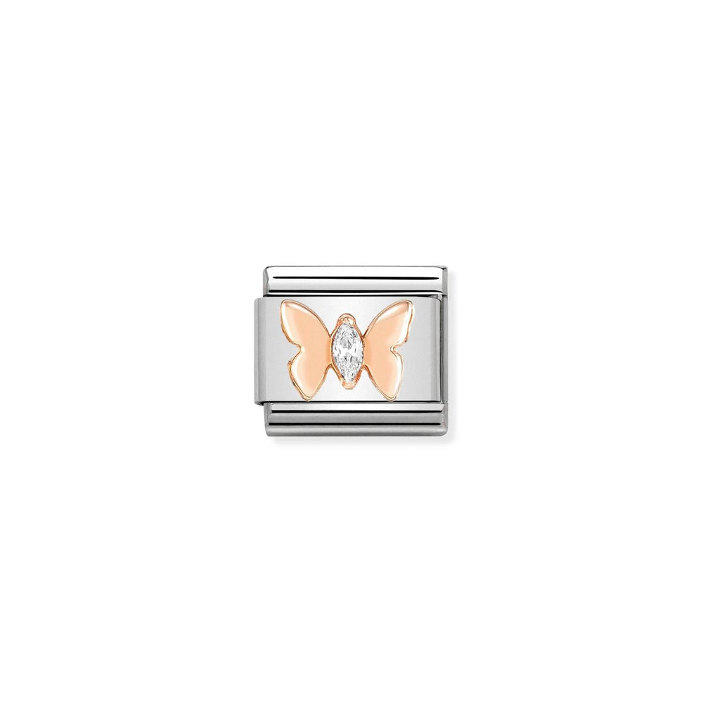 Nomination Classic Link Butterfly with CZ
