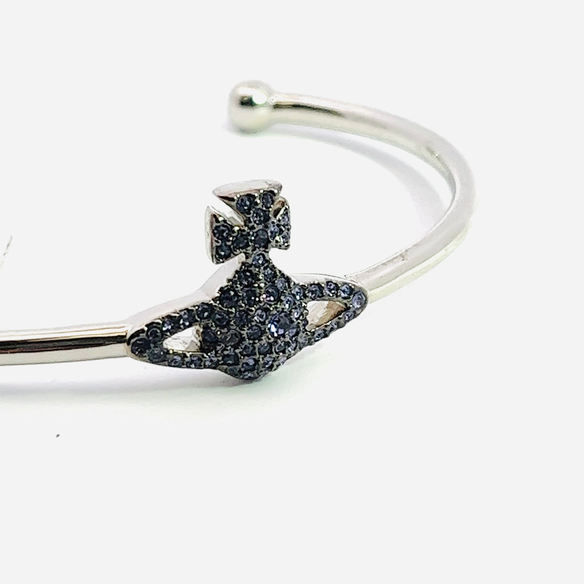 relief bracelet silver vivienne westwood grace bracelet