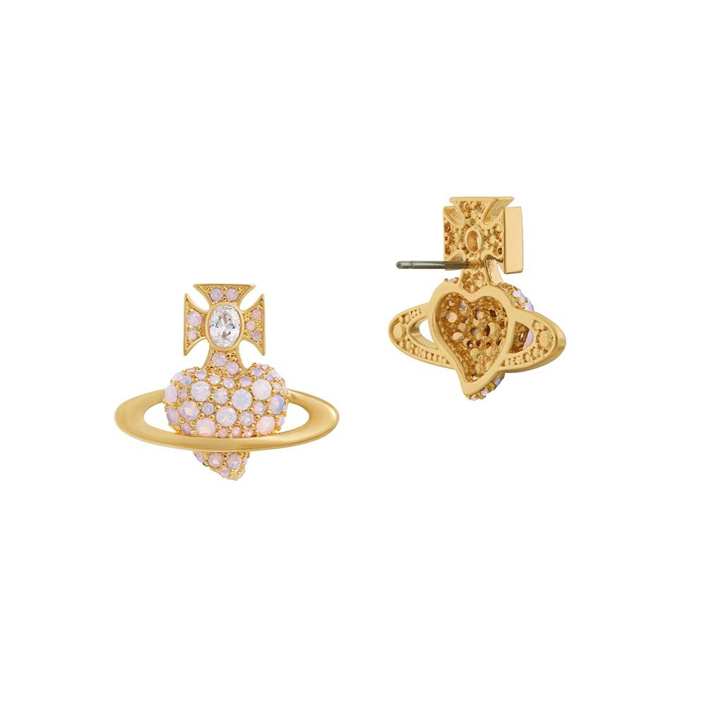 
                      
                        Vivienne Westwood Agnatha Gold Tone Stud Earrings
                      
                    