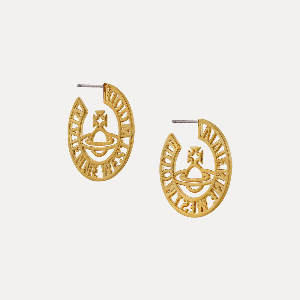 
                      
                        Vivienne Westwood Selma Earrings Gold Tone
                      
                    