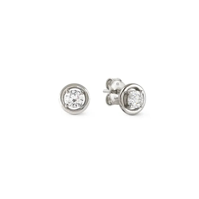 
                      
                        CosmicLove Circle Earrings With CZ
                      
                    