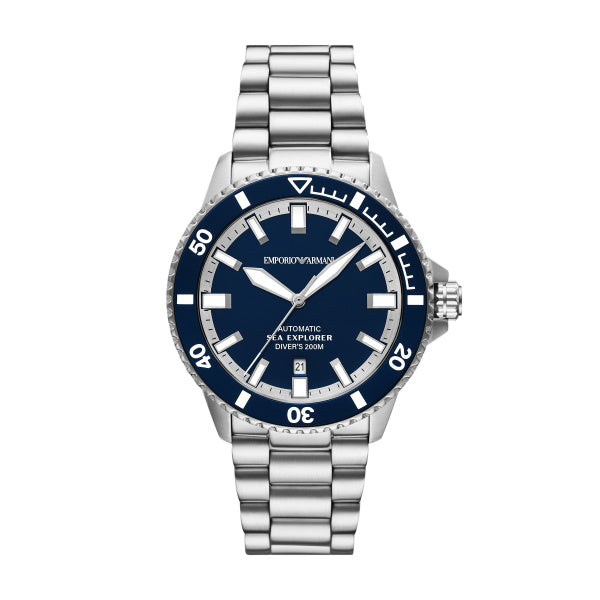 Emporio Armani Men's Sea Explorer Bracelet Watch Blue AR60087