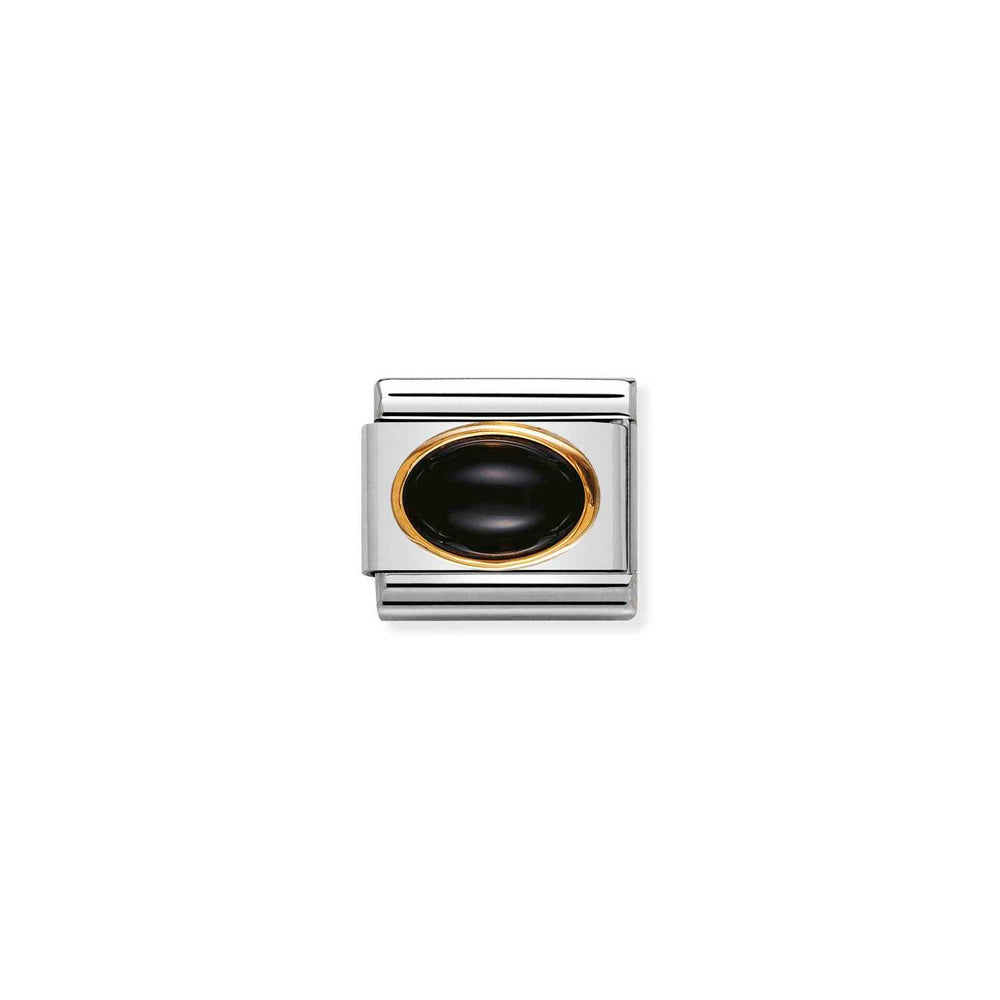 Nomination Classic Link Black Agate