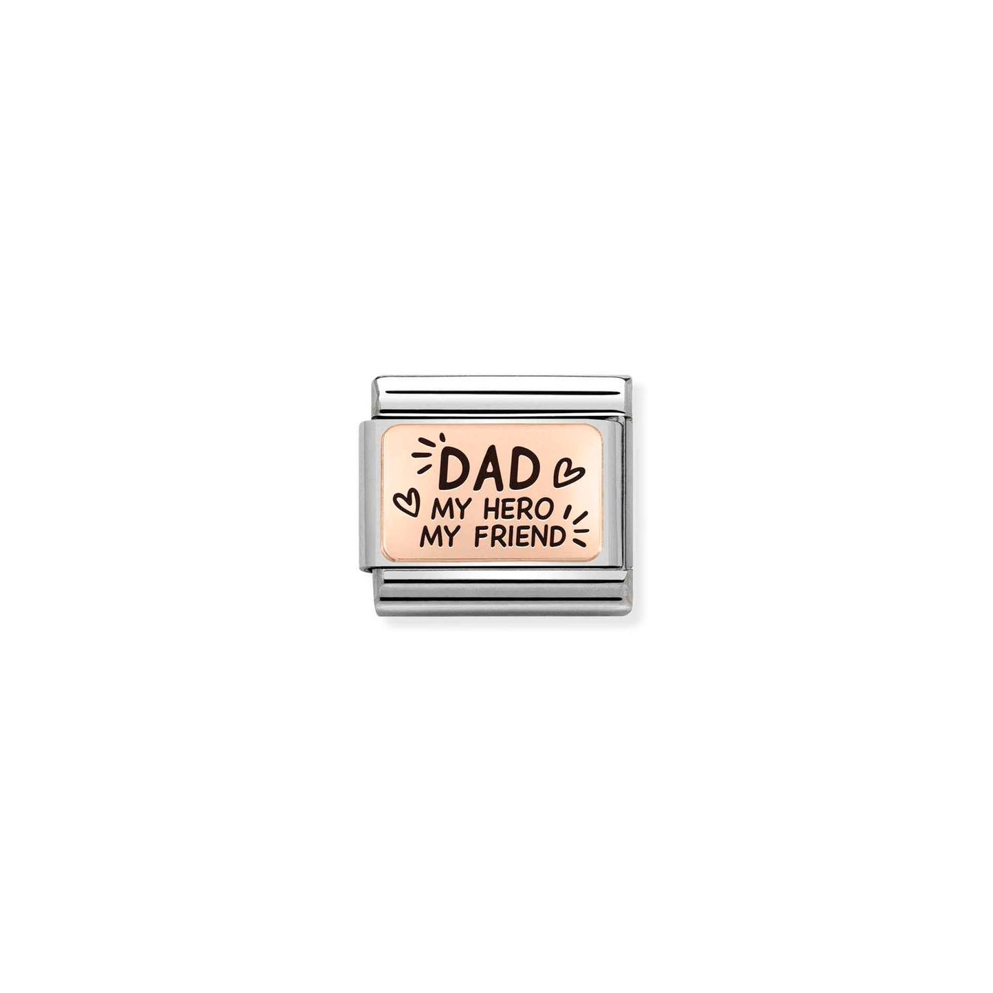 Nomination Classic Link DAD, MY HERO, MY FRIEND