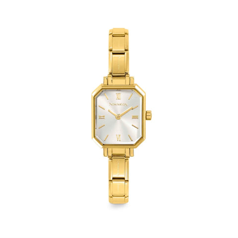 Nomination Composable Gold Rectangular Watch