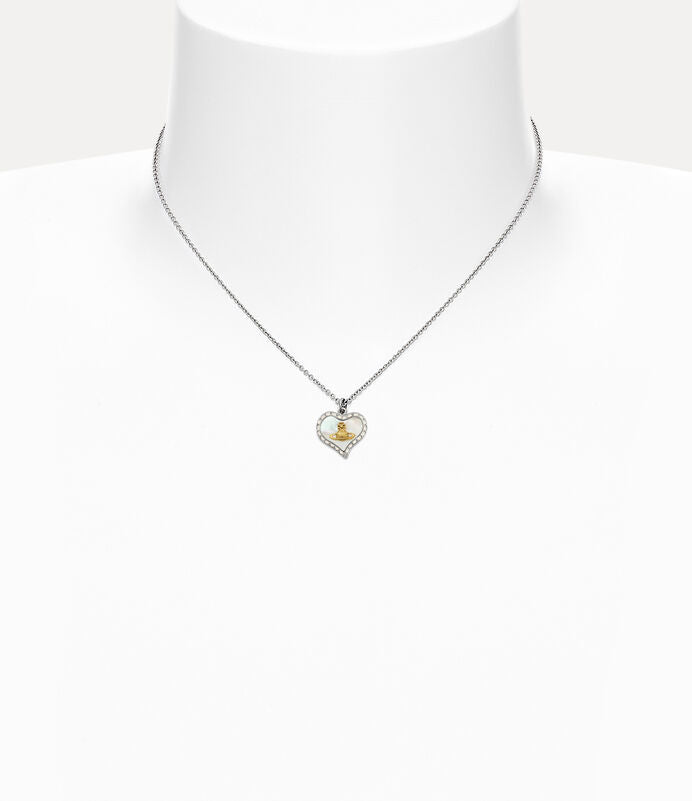 
                      
                        Vivienne Westwood Petra Pendant Necklace Platinum Tone, Gold & White Pearl
                      
                    