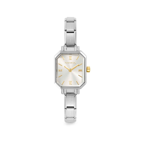 Nomination Composable Paris Watch with Rectangular Sunray Dial