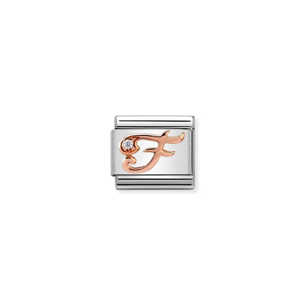 Nomination Classic Link CZ Letter F