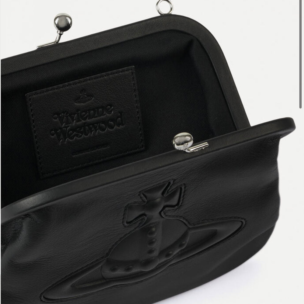 
                      
                        Vivienne Westwood Black Vivienne’s Clutch Handbag
                      
                    