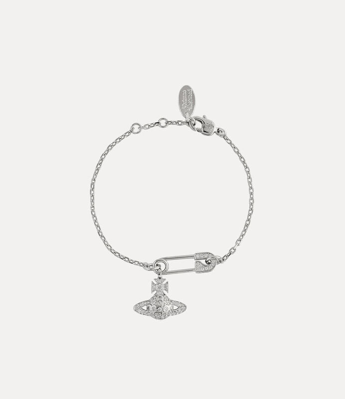 Vivienne Westwood Lucrece Bracelet Platinum Tone