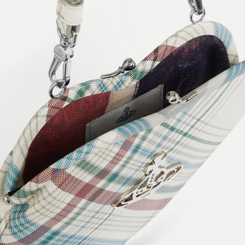 
                      
                        Vivienne Westwood Madras Check Louise Heart Crossbody
                      
                    