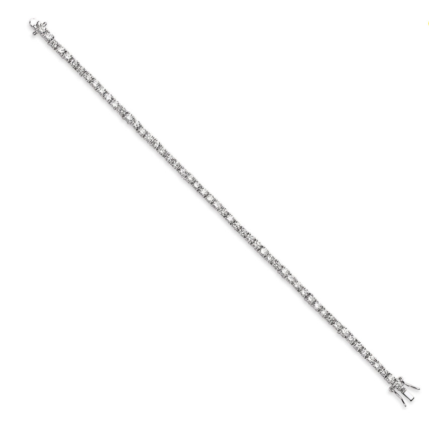 Coe & Co Silver Cz Tennis Bracelet