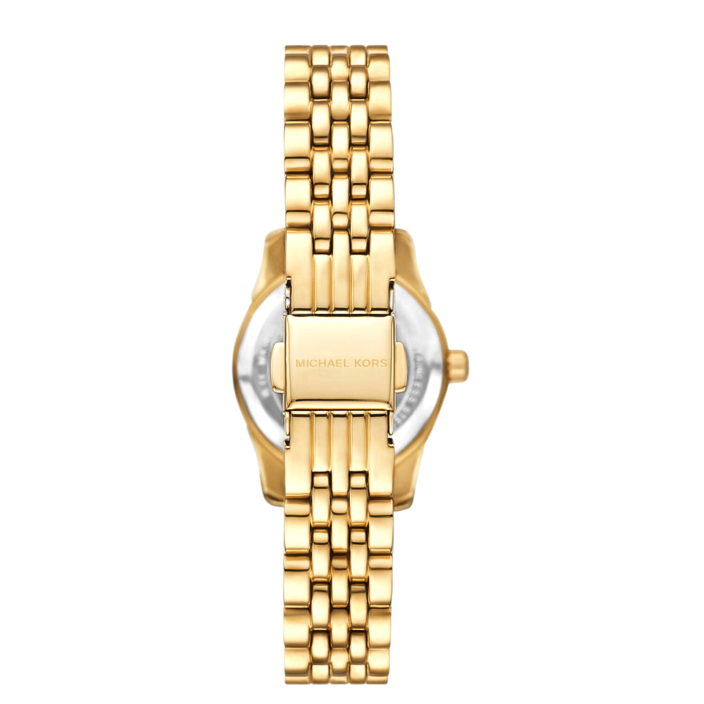 
                      
                        Michael Kors Petite Lexington Pavé Gold-Tone Watch
                      
                    