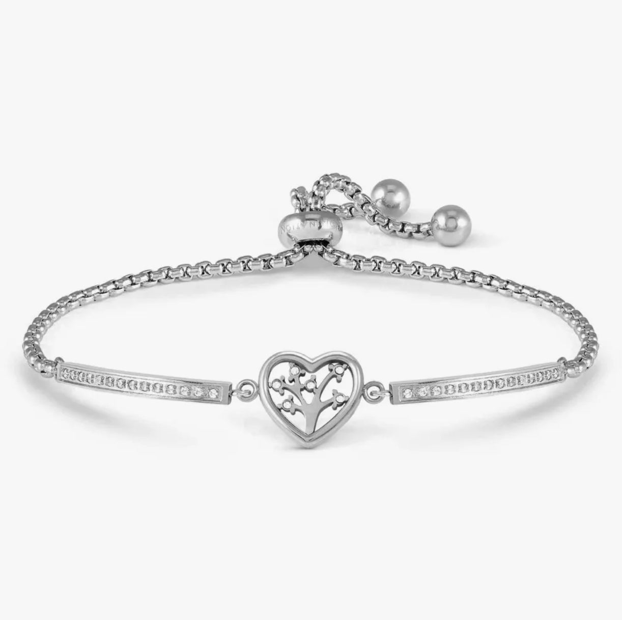 Nomination Milleluci Stainless Steel & Zirconia Tree of Life Heart Bracelet