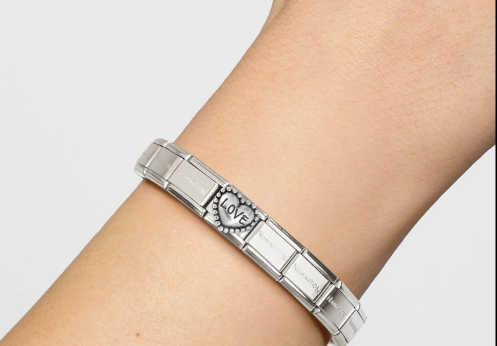 
                      
                        Nomination Composable Classic Link Love Beaded Heart
                      
                    