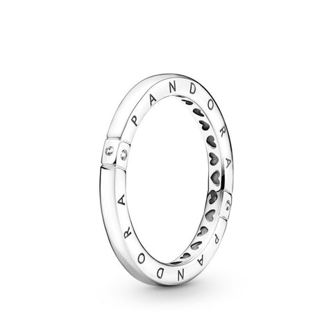 Pandora Signature and Stone Ring