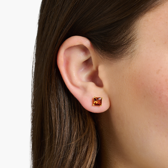 
                      
                        Thomas Sabo Orange Stone Ear Studs
                      
                    