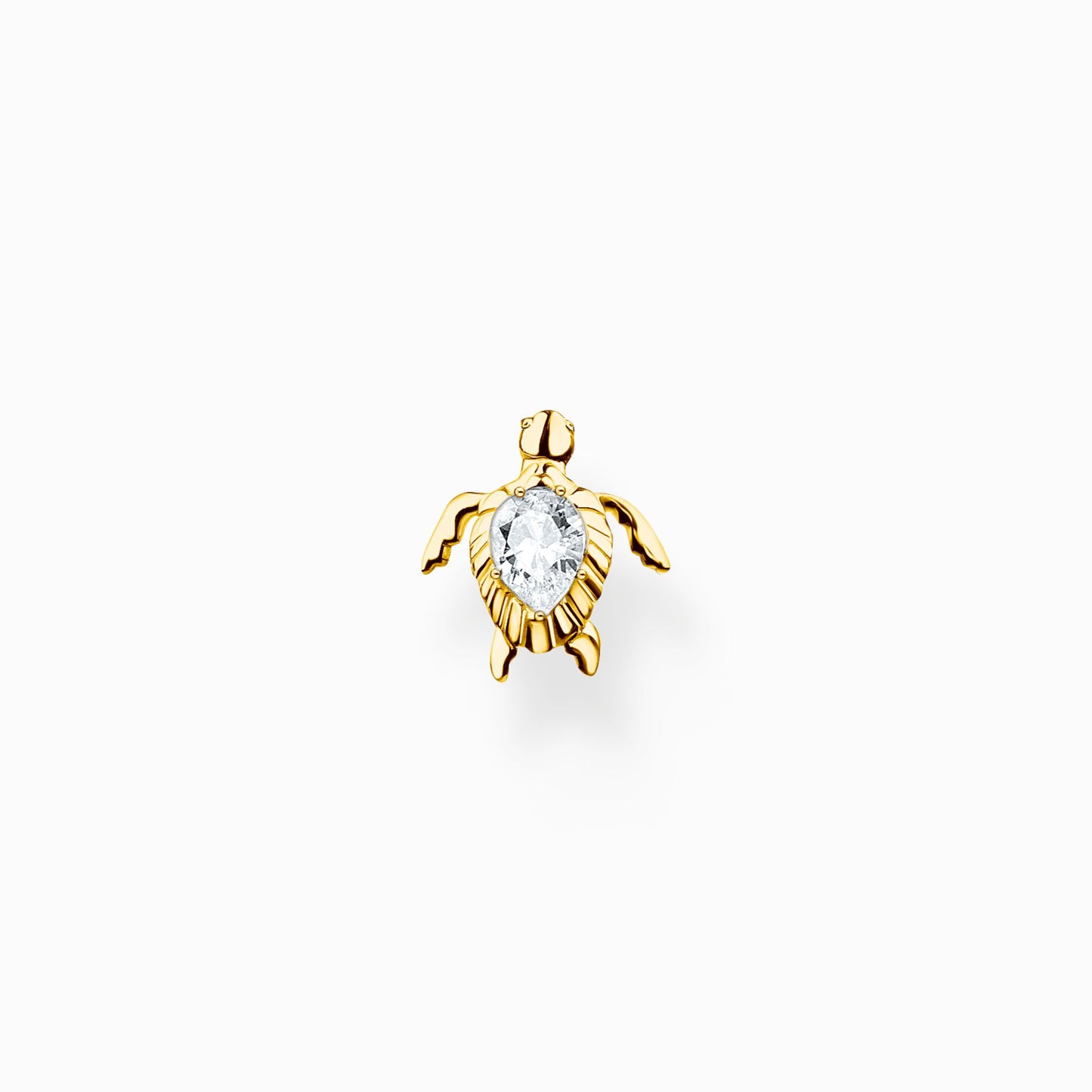 Thomas Sabo Turtle Gold Single Ear Stud