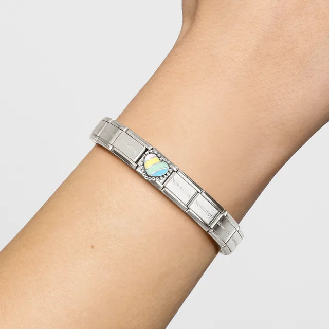 
                      
                        Nomination Composable Classic Pastel Stripe Beaded Heart link
                      
                    
