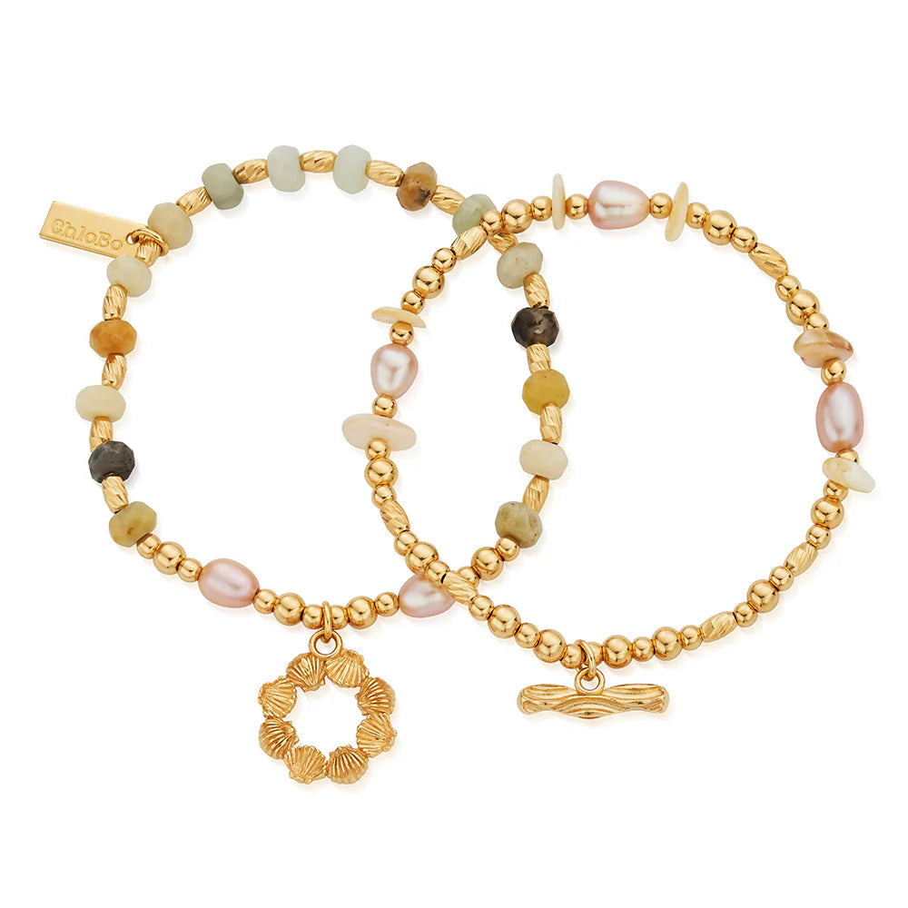 ChloBo Gold Peace and Balance Set of 2
