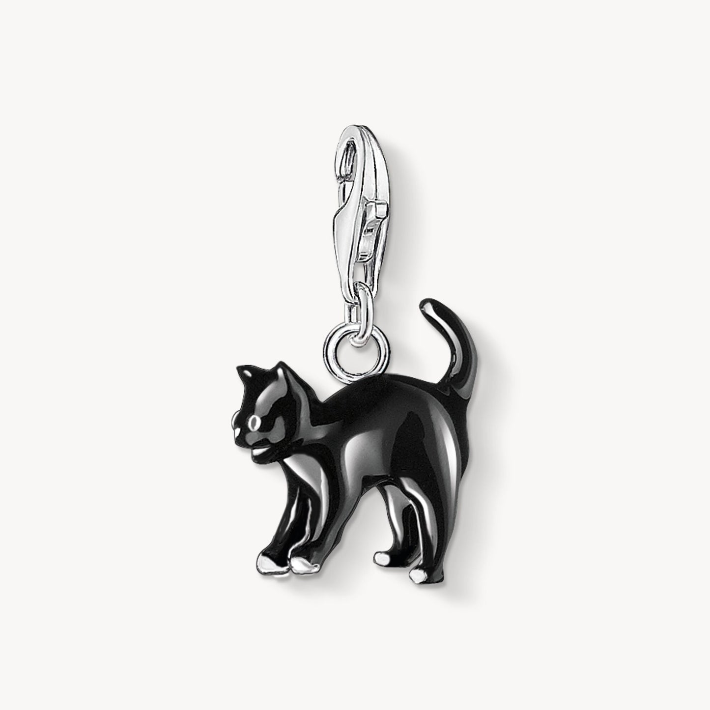 Thomas Sabo Black Cat Charm